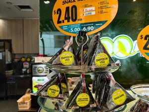 Vegetarian snack roll at QQ Rice - Royal Square in Central Singapore