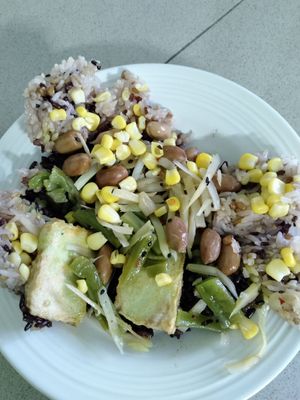 Q-Tofu Rice Roll Q豆腐饭团 $6.20 at QQ Rice - NUH in Central Singapore