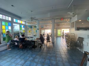 Back dining area at The Mad Batter in Cape May