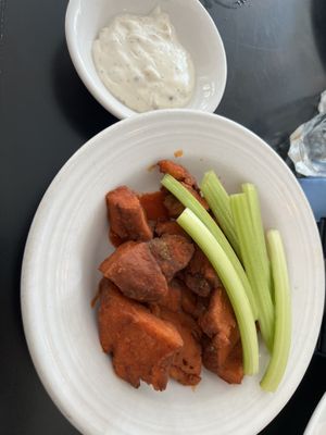 Seitan wings   at The Mad Batter in Cape May