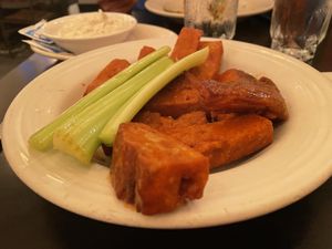 Hot wings   at The Mad Batter in Cape May