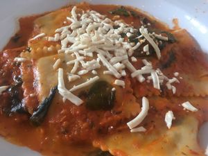 White bean ravioli at The Mad Batter in Cape May