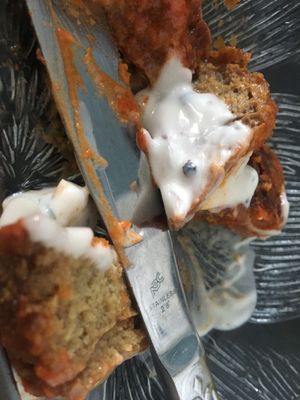 Buffalo Seitan with cucumber ranch at The Mad Batter in Cape May