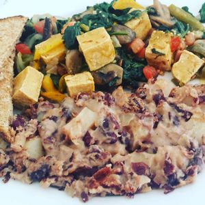 Tofu scramble! at The Mad Batter in Cape May