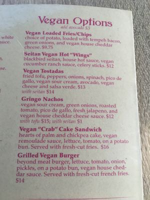 Lots of Vegan Options!! at The Mad Batter in Cape May