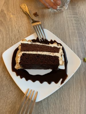 Vegan Chocolate mocha cake  at The Mad Batter in Cape May