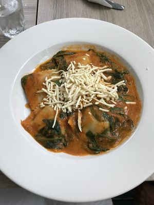 Vegan White Bean Ravioli at The Mad Batter in Cape May