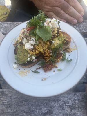 Scrambled tofu  at Dear Daisy in Forestville