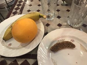 Fruit and pastry @ Le Safran, Toulouse at Le Safran in Toulouse