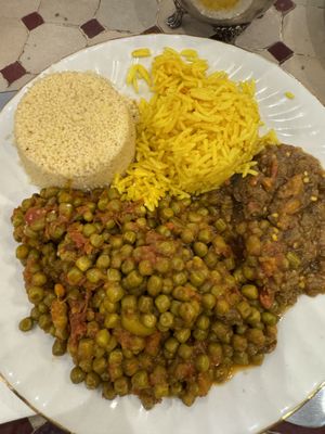 Pettit pois  at Le Safran in Toulouse