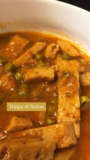 Trippa di Seitan at Felice Ristorante Pizzeria in Lucca