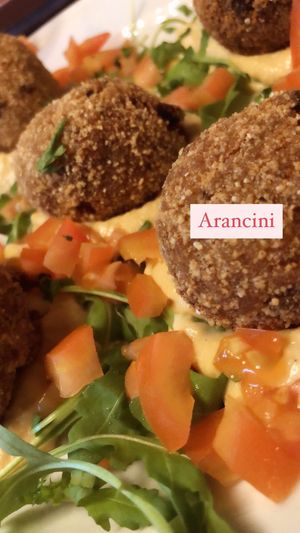 Arancini at Felice Ristorante Pizzeria in Lucca