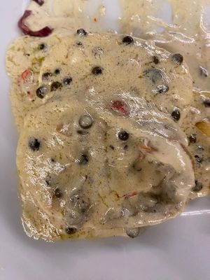 Seitan al pepe verde   at Felice Ristorante Pizzeria in Lucca