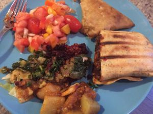 a variety of food at Hareg Variety in Ottawa