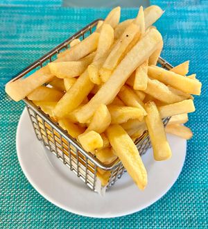 French fries  at The Farm in Dubai