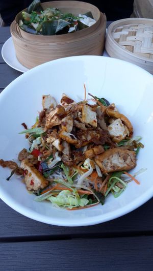 rice noodles  at Soy in Berlin