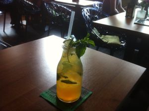 delicious ice tea at Soy in Berlin