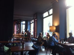 lovely deco and atmosphere at Soy in Berlin