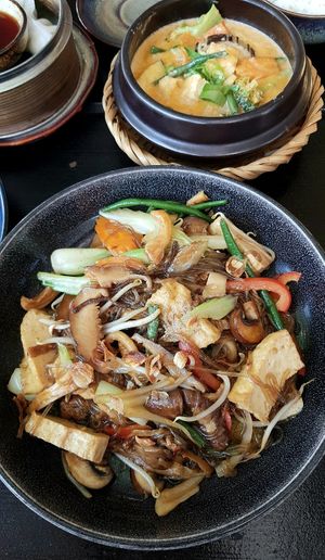 Mien Xao (stirfried glass noodles) at Soy in Berlin