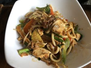 Udon noodles  at Soy in Berlin