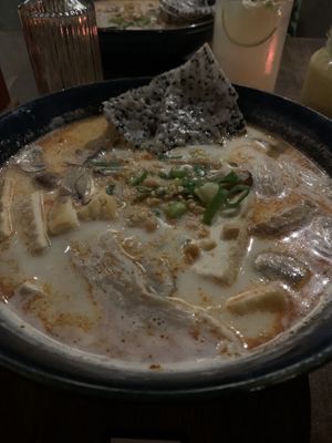 Noodle soup  at Soy in Berlin