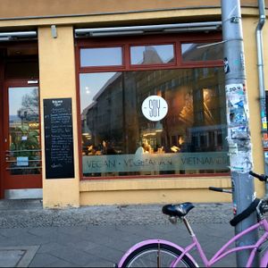 outside at Soy in Berlin