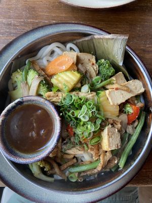 udon noodles  at Soy in Berlin