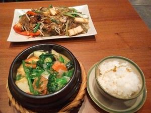 noodles and rice dishes at Soy in Berlin