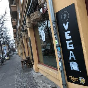 outside at Soy in Berlin