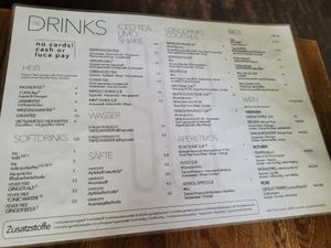 Menü at Soy in Berlin