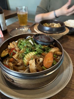 Teriyaki noodle vegetable dish  at Soy in Berlin