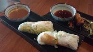 Fresh Spring Rolls at Soy in Berlin