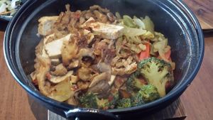 Tofu and Mixed Vegetables  at Soy in Berlin