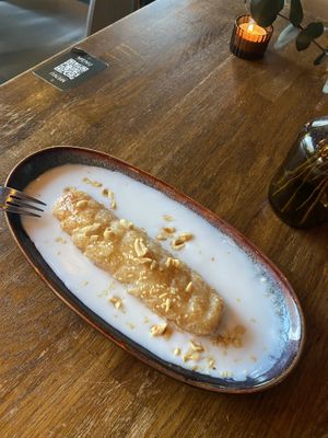  Dessert: mango klebereis   at Soy in Berlin