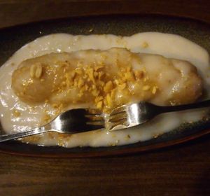 The dessert: "Xoai Dua" at Soy in Berlin