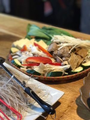 DIY plate at Soy in Berlin