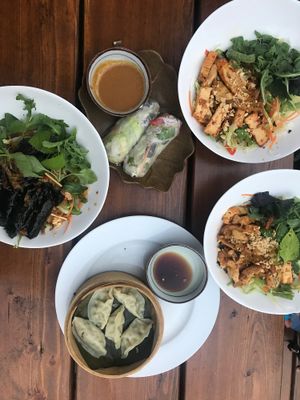 So delicious! Dumplings, summer rolls and noodle dishes at Soy in Berlin