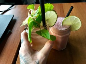 drinks at Soy in Berlin