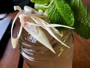 lemongrass lemonade at Soy in Berlin