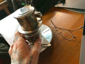 vietnamese coffee at Soy in Berlin