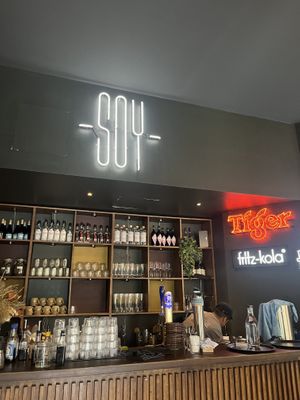 Bar inside   at Soy in Berlin