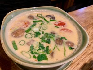 kokonut tomato soup at Soy in Berlin