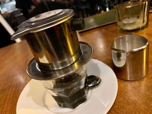 vietnamese coffee at Soy in Berlin