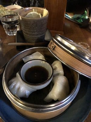 dumplings at Soy in Berlin
