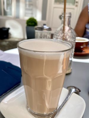 Chai Latte at Bell and Beans in Lueneburg