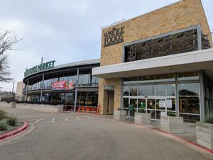 Surface and (small) garage parking. at Whole Foods Market - Domains Dr in Austin