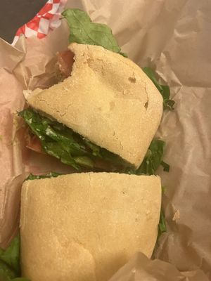 Vegan TTLA  at Whole Foods Market in Asheville