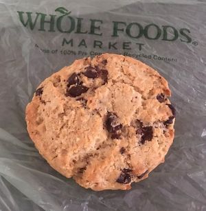 Vegan Chocolate Chip Scone at Whole Foods Market in Hyannis