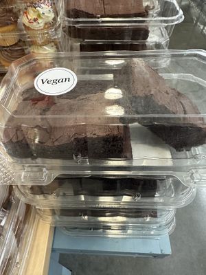  VEgan brownies!  at Whole Foods Market in Hyannis