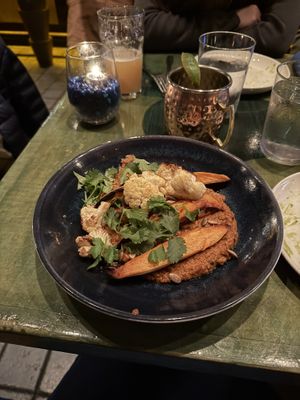 pipian vegetables without tofu   at Kaya in Pittsburgh